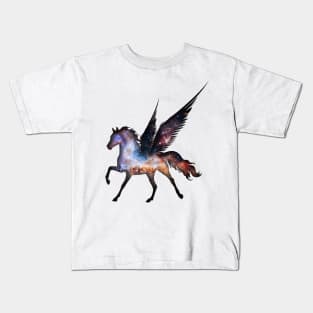 Galaxy Pegasus Kids T-Shirt